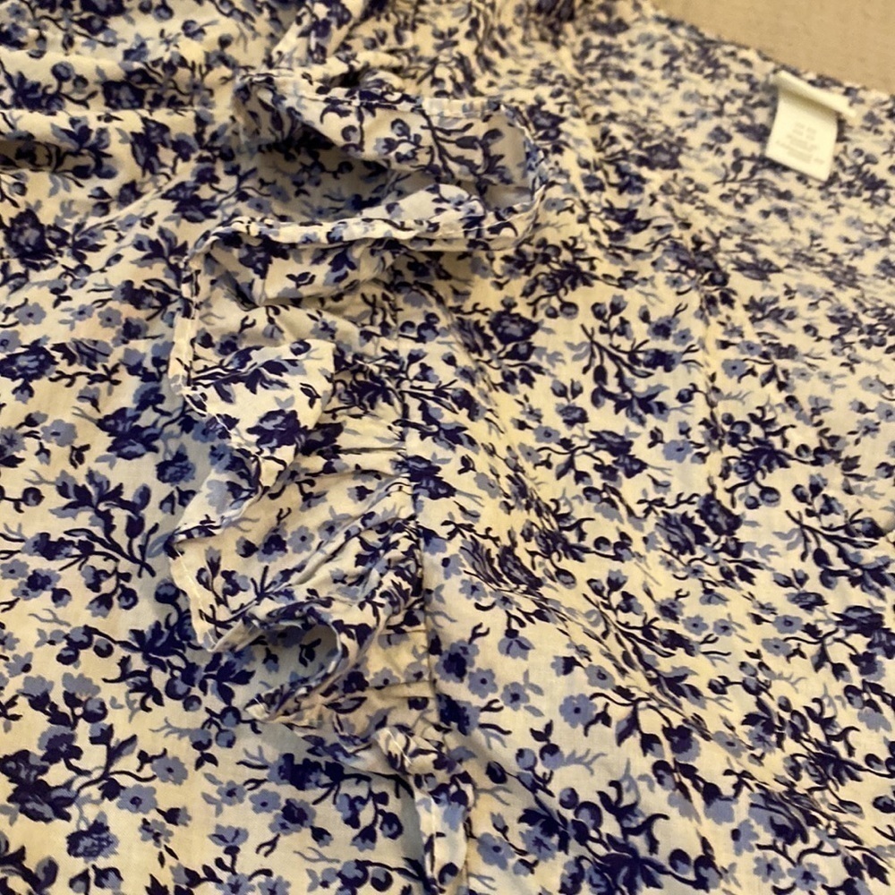 H&M puff sleeves floral ruffle mini dress. Size Xs. Very good condition - Picture 12 of 12